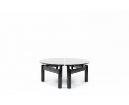 Vico Magistretti coffee table model Sinbad edition Cassina 1980