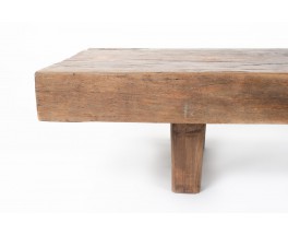 Rectangular coffee table in teak 1960