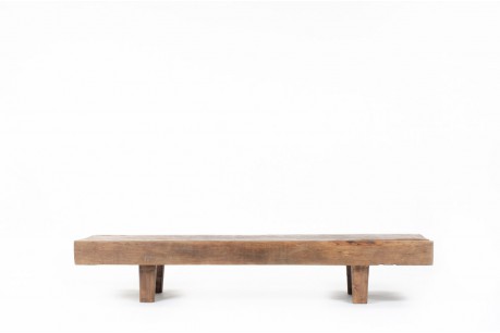 Rectangular coffee table in teak 1960