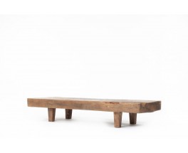 Table basse rectangulaire en teck 1960