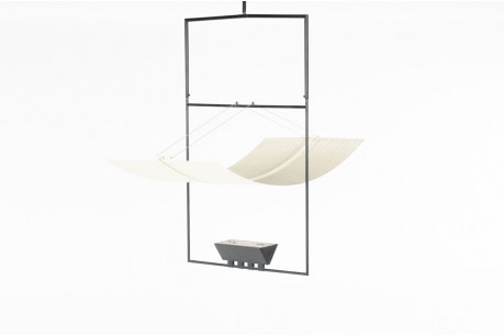 Mario Botta pendant light model Zefiro edition Artemide 1980
