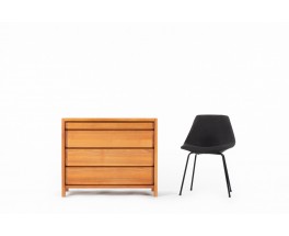 Pierre Chapo chest of drawers model R03 in elm 1980