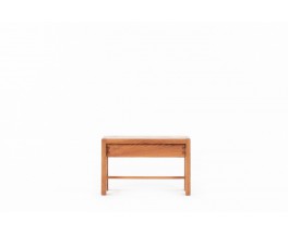 Pierre Chapo bedside table model T07 in elm 1980