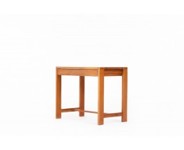 Pierre Chapo console table model B03 in elm 1980