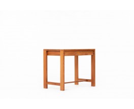 Pierre Chapo console table model B03 in elm 1980