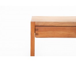 Pierre Chapo console table model B03 in elm 1980