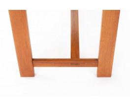 Pierre Chapo console table model B03 in elm 1980