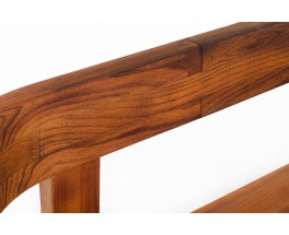 Pierre Chapo bench model S35 large model in elm 1980