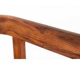 Pierre Chapo bench model S35 large model in elm 1980