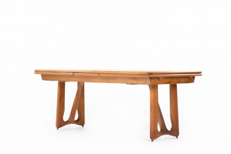 Guillerme and Chambron rectangular dining table model A Italienne 1950