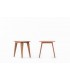 Andre Sornay stools in mahogany 1960 set of 2