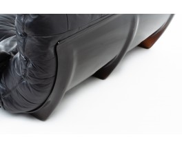 Michel Ducaroy sofa model Marsala in leather edition Ligne Roset 1970