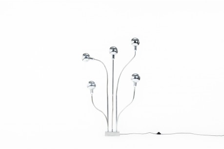 Pierre Folie floor lamp model Hydra edition Jacques Charpentier 1970