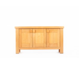 Storage cabinet in elm by Maison Regain 1980