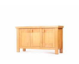 Storage cabinet in elm by Maison Regain 1980