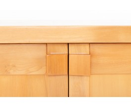 Storage cabinet in elm by Maison Regain 1980