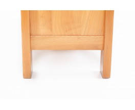 Storage cabinet in elm by Maison Regain 1980