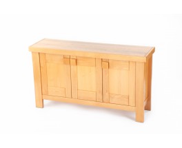 Storage cabinet in elm by Maison Regain 1980