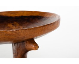 Jimma monoxyl wooden stool Ethiopia 1960