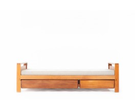 Pierre Chapo daybed model L03 in elm 1980