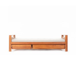 Pierre Chapo daybed model L03 in elm 1980