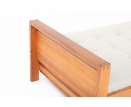 Daybed Pierre Chapo modèle L03 en orme 1980