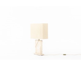 Lamp in travertine 1970