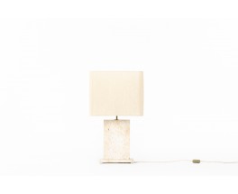 Lamp in travertine 1970