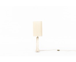 Lamp in travertine 1970