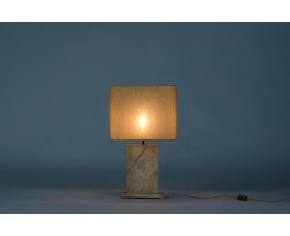 Lamp in travertine 1970