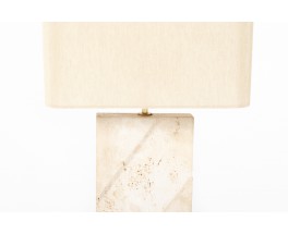 Lamp in travertine 1970