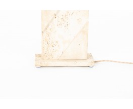 Lamp in travertine 1970