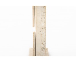 Lamp in travertine 1970