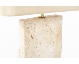 Lamp in travertine 1970