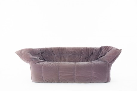 Michel Ducaroy sofa model Brigantin fabric edition Ligne Roset 1980