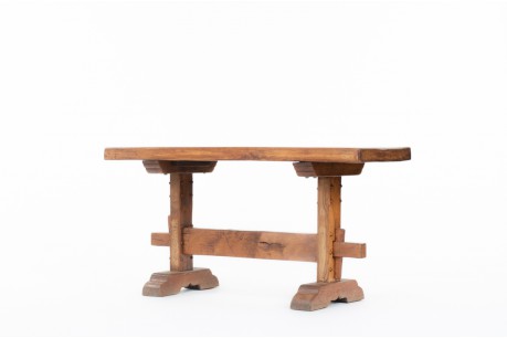 Monastery console table in oak 1900