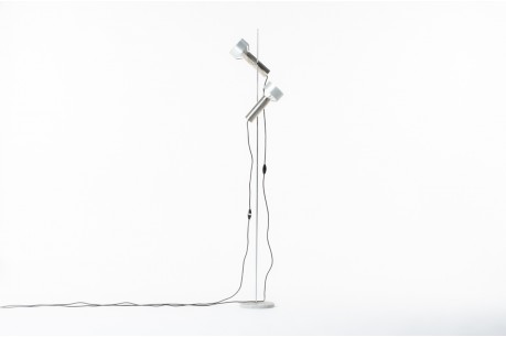 Alain Richard floor lamp chrome edition Disderot 1960