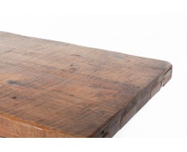 Rectangular monastery table in oak 1900