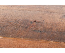 Rectangular monastery table in oak 1900