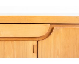 Luigi Gorgoni sideboard in elm edition Roche Bobois 1980