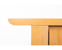 Luigi Gorgoni sideboard in elm edition Roche Bobois 1980