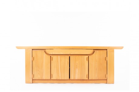 Enfilade Luigi Gorgoni en orme édition Roche Bobois 1980