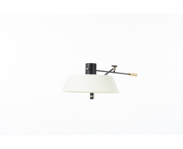 Wall lamp with counterweight in brass and metal edition Lunel 1950