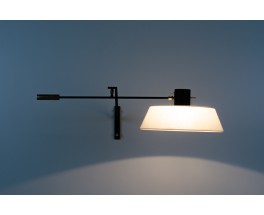 Wall lamp with counterweight in brass and metal edition Lunel 1950