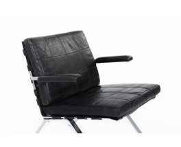 Olivier Mourgue low chair with footrest model Joker edition Airborne 1970