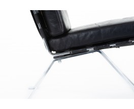 Olivier Mourgue low chair with footrest model Joker edition Airborne 1970