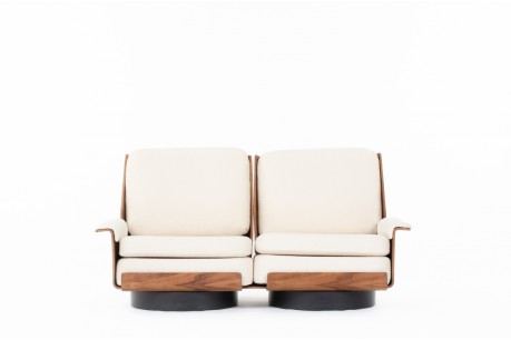 Bernard Brunier sofa model Viborg edition Coulon 1960