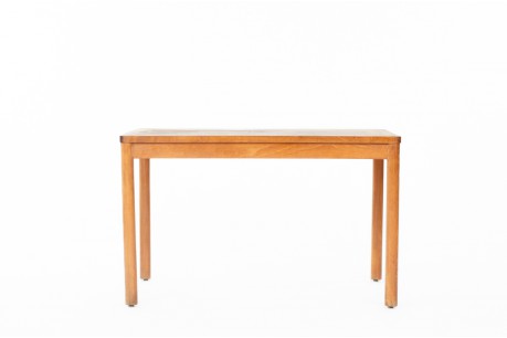 Table de repas Pierre Gautier Delaye en pin édition Vergneres 1960 - 2 PIECES