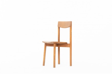 Chaise Pierre Gautier Delaye modèle Grain de café foncé édition Vergneres 1960 - 10 PIECES