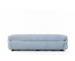 Gianfranco Frattini sofa model Sesann in suede edition Cassina 1970